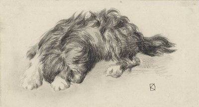 Chien endormi - Johan Daniël Koelman