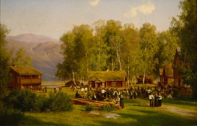 Fête de la Saint-Jean - Johan Fredrik Eckersberg