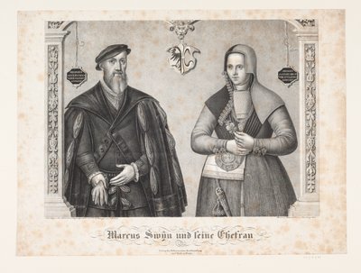 Marcus Swin et son épouse - Johan Friedrich Fritz