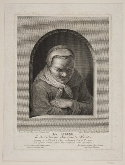 La Rêveuse - Johan Georg Preisler