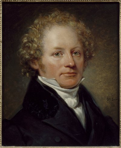 Portrait de Per Daniel Amadeus Atterbom - Johan Gustaf Sandberg