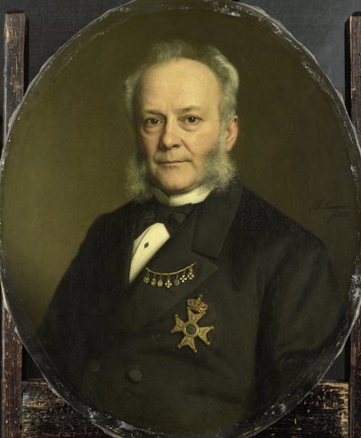 Pieter Mijer (1812-81). Gouverneur-général des Indes orientales néerlandaises - Johan Heinrich Neuman