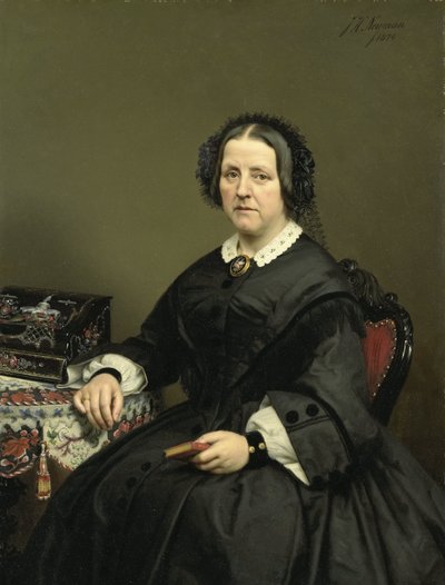 Wilhelmina Margaretha van den Bosch (1807-74), épouse de Gerard Johan Verloren van Themaat - Johan Heinrich Neuman