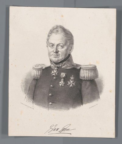 Portrait de Joseph Jacobus baron van Geen - Johan Hendrik Hoffmeister