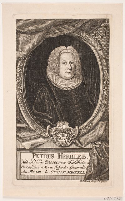 Évêque Peder Hersleb - Johan Herman Thiele