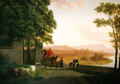 Paysage des environs de Berne - Johan Jakob Biedermann