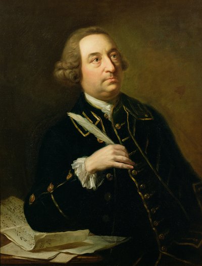 Portrait de John Christopher Smith, musicien et secrétaire de Handel - Johan Joseph Zoffany