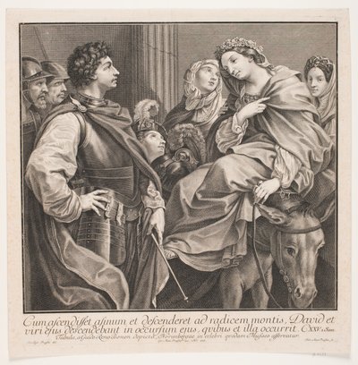 David et Abigail - Johan Martin Preisler