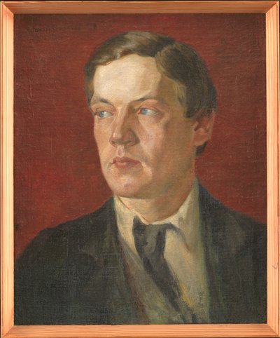 Portrait du peintre suédois Gustaf Wolmar - Johan Rohde