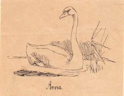 Un cygne - Johan Thomas Lundbye