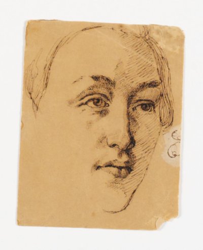 Portrait de femme - Johan Thomas Lundbye