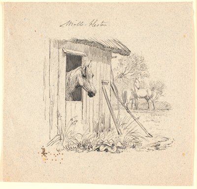 Le Cheval de Moulin - Johan Thomas Lundbye