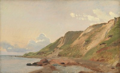 Étude de falaises sur la côte sud de Refsnæs - Johan Thomas Lundbye
