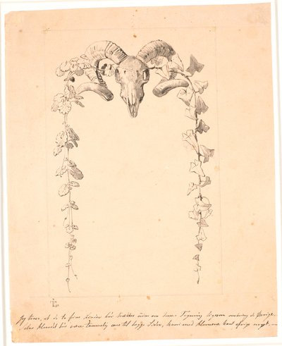 Vignette de titre pour "Fabler for Børn" de Kaalund. Voir commentaire du catalogue des archives. - Johan Thomas Lundbye