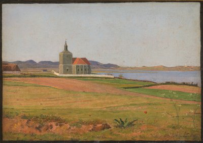 Église de Vinderød près de Frederiksværk - Johan Thomas Lundbye