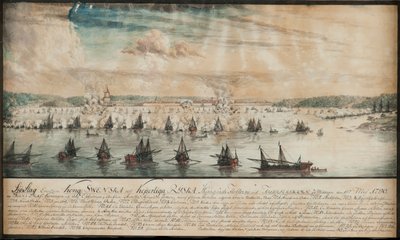La bataille de Fredrikshamn en mai 1790, 1791 - Johan Tietrich Schoultz