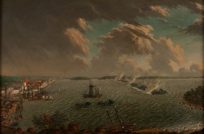 La Bataille de Fredrikshamn en mai 1790, 1791 - Johan Tietrich Schoultz