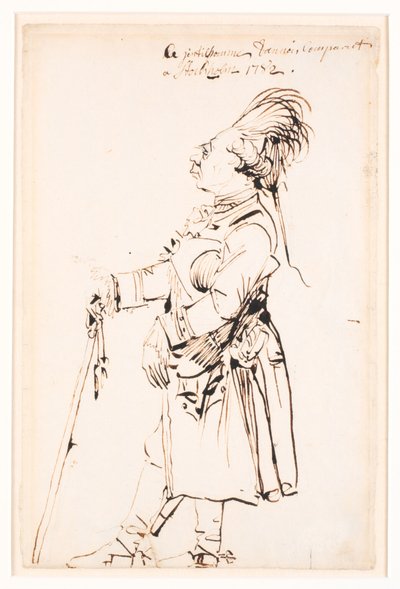 Baron Clemens August von Haxthausen à Stockholm - Johan Tobias Sergel
