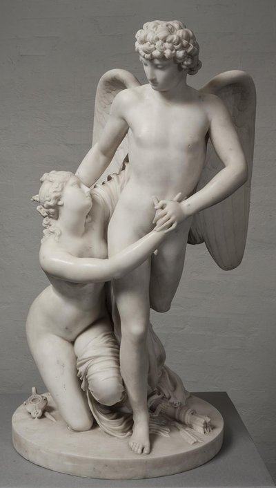 Cupidon et Psyché - Johan Tobias Sergel