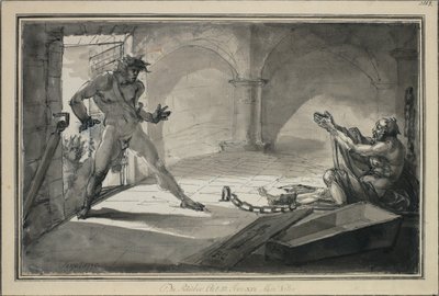 Les Brigands, acte III, scène XVI. Mon père - Johan Tobias Sergel
