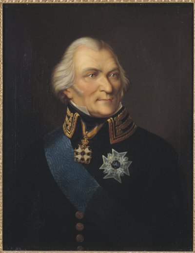 Portrait du comte Johan Christopher von Toll - Johan Way