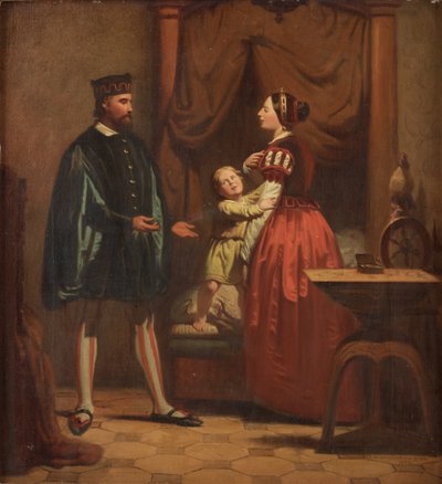 Karin Månsdotter, Éric XIV et son fils Gustav - Johan Zacharias Blackstadius