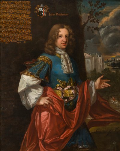 Portrait de John Bridgeman de Prinknash - Johann (attr.to) Closterman
