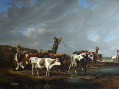 Troupeau de vaches - Johann Alexander Dallinger von Dalling