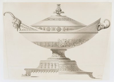 Soupière couverte - Johann Alois Seethaler