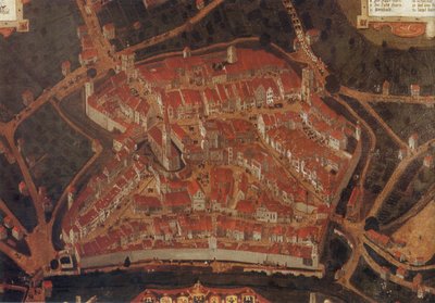 Vue de la ville de Wangen (Allgäu); Hôtel de ville de Wangen - Johann Andreas Rauch