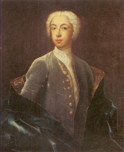 Portrait de Fedor Osterman (1723-1804) - Johann Balthasar Frankart