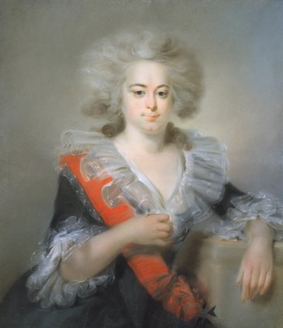 Portrait de la tsarine Maria Feodorovna - Johann Baptist Edler von Lampi