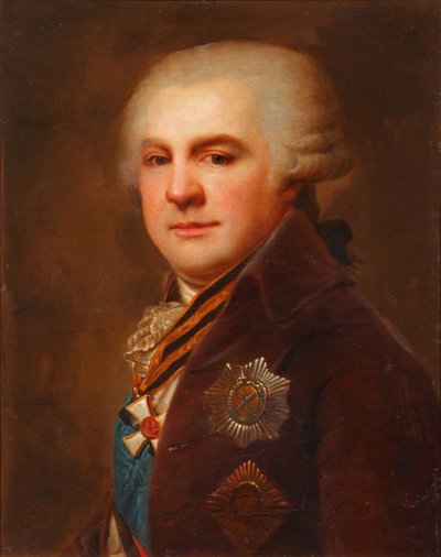 Portrait du comte Alexandre Nikolaïevitch Samoïlov 1744-1814, après 1796 - Johann Baptist von Lampi the Elder