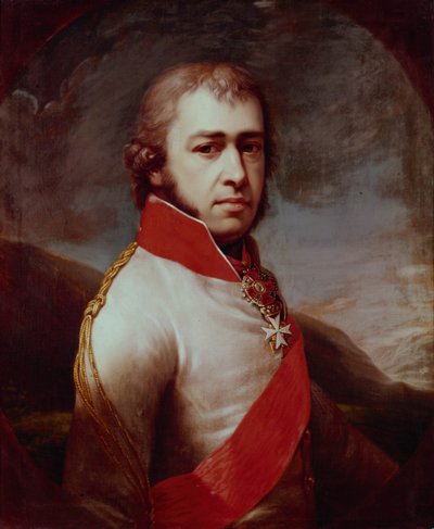 Portrait du comte Boris Vladimirovich Golitsyn 1769-1813, 1797 - Johann Baptist von Lampi the Elder