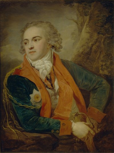 Portrait du comte Stepan Stepanovich Apraksin 1757-1827, 1793 - Johann Baptist von Lampi the Elder