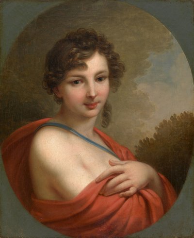 Portrait de Yelena Naryshkina, 1800 - Johann Baptist von Lampi the Elder