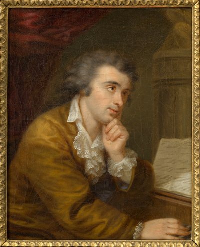 Portrait du pianiste et compositeur Joseph Wölfl 1773-1812, vers 1795 - Johann Baptist von Lampi the Elder