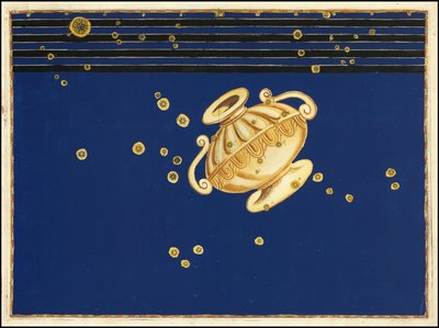 Carte de 1624 de la constellation du Cratère par Johann Bayer - Johann Bayer