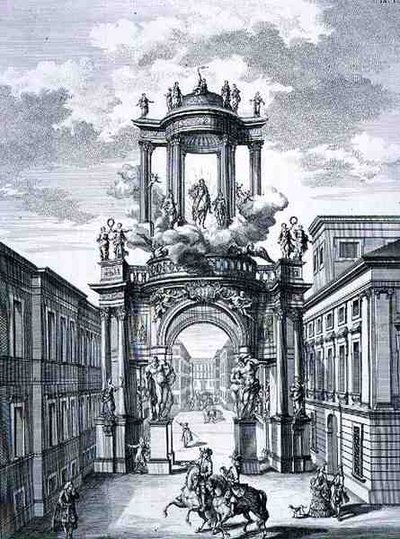 Arc de triomphe, Vienne, de 