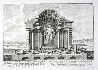La Statue de Zeus Olympien par Phidias, planche 5 de 