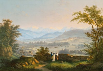 Environs des ruines de Habsbourg - Johann Caspar Rahn