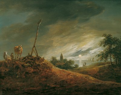 Paysage du soir - Johann Christian Brand