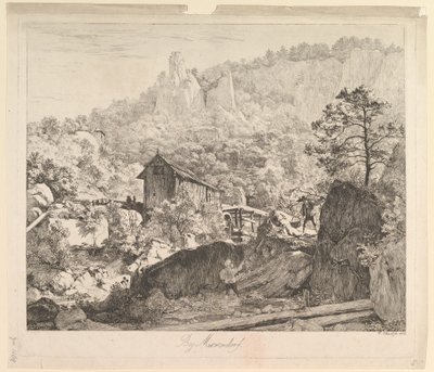 Autour de Muckendorf, 1818 - Johann Christian Erhard