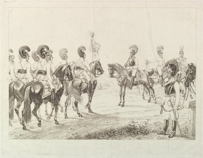 Cuirassiers autrichiens, début du 19e siècle - Johann Christian Erhard
