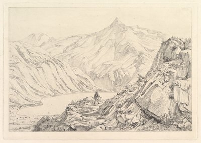 Lac Bockhart Der Bockhardsee, début du 19e siècle - Johann Christian Erhard