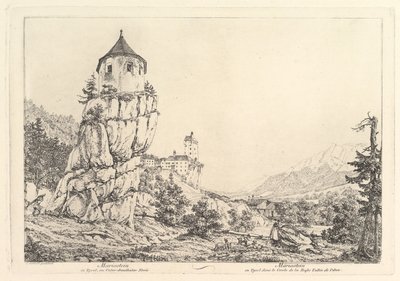 Paysage, Mariastein au Tyrol - Johann Christian Erhard