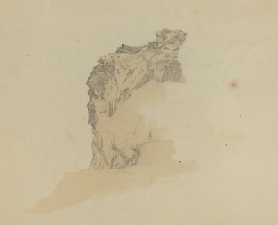 Étude de falaises - Johann Christian Heerdt