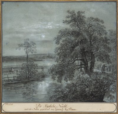 La nuit enflammée dessinée d