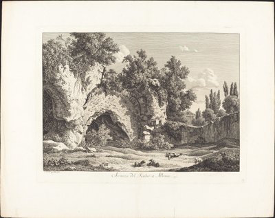 Avanzo del Teatro à Albano - Johann Christian Reinhart