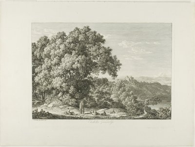 Château de Gandolfo - Johann Christian Reinhart